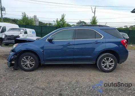 2016 Chevrolet Equinox Lt из США, поврежденный, VIN 2GNFLFEK6G6201683
